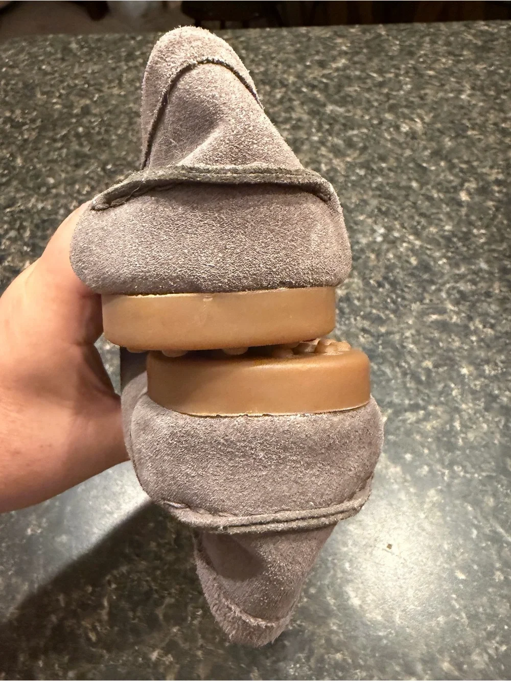 Coach suede loafers